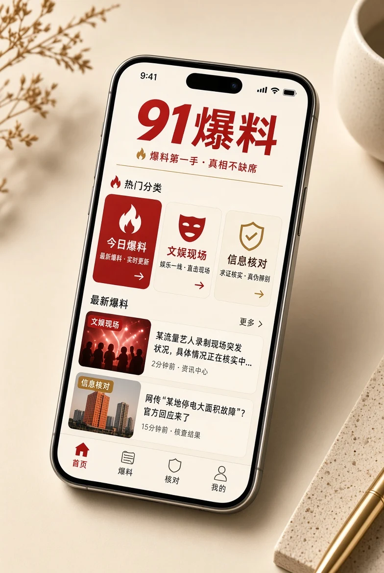 91爆料APP栏目图片